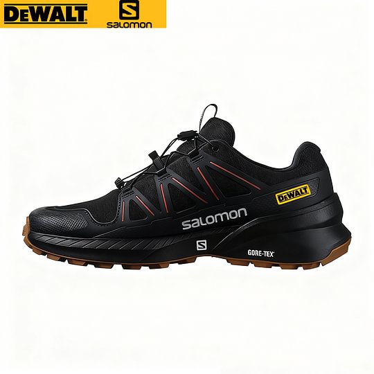 A Salomon&reg; &eacute;s a DEWALT v&iacute;z&aacute;ll&oacute; munka- &eacute;s t&uacute;rabakancsai ide&aacute;lisak munk&aacute;hoz &eacute;s szabadt&eacute;ri tev&eacute;kenys&eacute;gekhez.