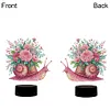 Flower Snail Diamond Painting Night Light 5D DIY Diamond Art Lamp Home Decor