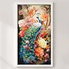 (US Local)Peacock Peony-16CT Stamped Cross Stitch Kit(73x119cm)
