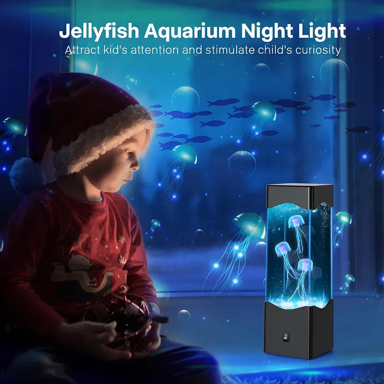 🔥Summer Hot Sale Promotion-✨-Multicolor Jellyfish Lava Lamp