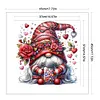 Rose Gnome - 11CT Stamped Cross Stitch - 45*45cm