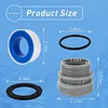 4 Pack Pool Hose Adapter Pool Pump Connector Hoses Conversion Replacement Parts