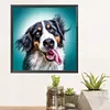 Dog-Paint by Numbers Acrylic Painting 40*40CM