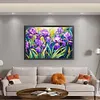 (Big Size)Iris - 11CT Stamped Cross Stitch 60*40cm/23.62*15.75in
