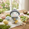 Handmade Mini Bunny Hug Cute with Gift Box Card Soft Floppytiny Easter Bunnie Best Gifts for Bunny Easter Holiday Birthday