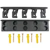 10 Holes Fishing Rod Holder Wall Mount Fishing Rod Rack for Garage Wall Ceiling