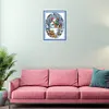 (Winter) (Counted/Stamped) 11CT/14CT Snowman Friends  - Cross Stitch  22*18cm/8.66*7.09in(Brand)