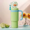 24oz Stainless Steel Whale Fountain Tumbler Perfect for Kids Teens and Adults