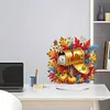 >SALE<2D Flat Print Autumn Mailbox DIY Table Top Diamond Painting Ornament Kits