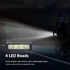 Bike Front Lamp Type-C Highlight LED Cycling Lights 4 Modes Bicycle Flashlight