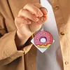 9Pcs DIY Diamond Painting Donuts Keychain