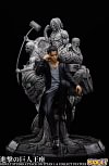 1/4 Scale Eren Yeager Sit on Throne - Attack on Titan Resin Statue - KIDULT Studios