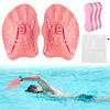 Swim Training Pull Buoy Adjustable Strap Hand Paddles 5-Layer Pull Buoy for Pool
