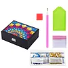 DIY Diamond Painting PU Partial Special Shaped Mandala Diamond Art Bracelet Organizer Storage Box Kit
