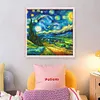 Starry Sky Scenery-11CT Stamped Cross Stitch 50*50cm/19.69*19.69in