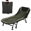 [US Local Warehouse] 33in Wide Camping Cots with Carry Bag Adjustable Sleeping Cot Foldable Bed Holds Up To 397LBS Easy To Set Up for Home Office Nap and Outdoor Beach