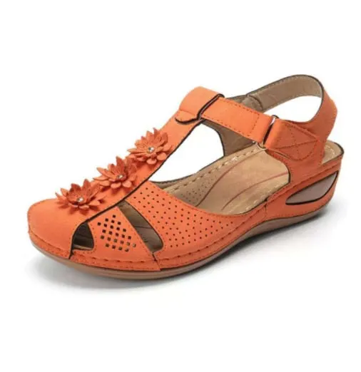 Women Comfortable Outdoor Sandals Casual Plus Size Slippers Round on Plus Size Wedge Shoes Sandalias Plataforma Mujer