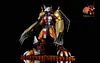 War Greymon & Metal Garurumon - Digimon Resin Statue - Tyrannosaurus Rex Studios
