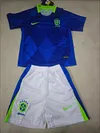 Joyfball 2025 Kids Size Brazil Away Soccer Jersey 