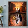 (Stamped/Counted) Three Cats-11CT Cross Stitch 50*40cm
