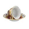 European Coffee Cup, B-Form Palace Relief, Gold Painting, Heavy Industry, Red Wine Tea Set Plate