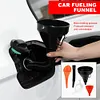 Engine Oil Filling Funnel Set with Filter Oil Petrol Diesel Gasoline Fuel Funnel