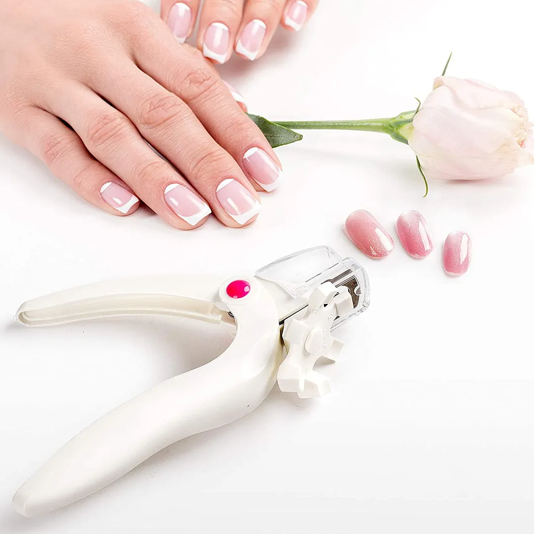 Professional U-shaped Nail Clipper Nail Tip Trimmer False Tips  Colorful Edge Cutters Toenail Scissors Tools Manicure Tool