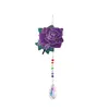 DIY 5D Diamond  Mosaic Sun Catcher Window Keyring Pendant Kits