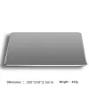 Desktop Aluminum Alloy Metal Mouse Pad Double-Sided Aluminum Anti-Slip Pad Desk Pad Suitable for Gaming and Office