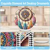 Dream Catcher Acrylic DIY Diamond Painting Clock Kit Diamond Art Clock