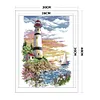 Lighthouse-14CT Stamped Cross Stitch Kit(30*40cm)