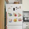 (US Local)6Pcs Diamond Painting Refrigerator Magnets DIY Diamond Art Kits (Dragonfly)