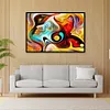 Diamond Painting -DIY Round Drill Contour Abstract(60x40cm)