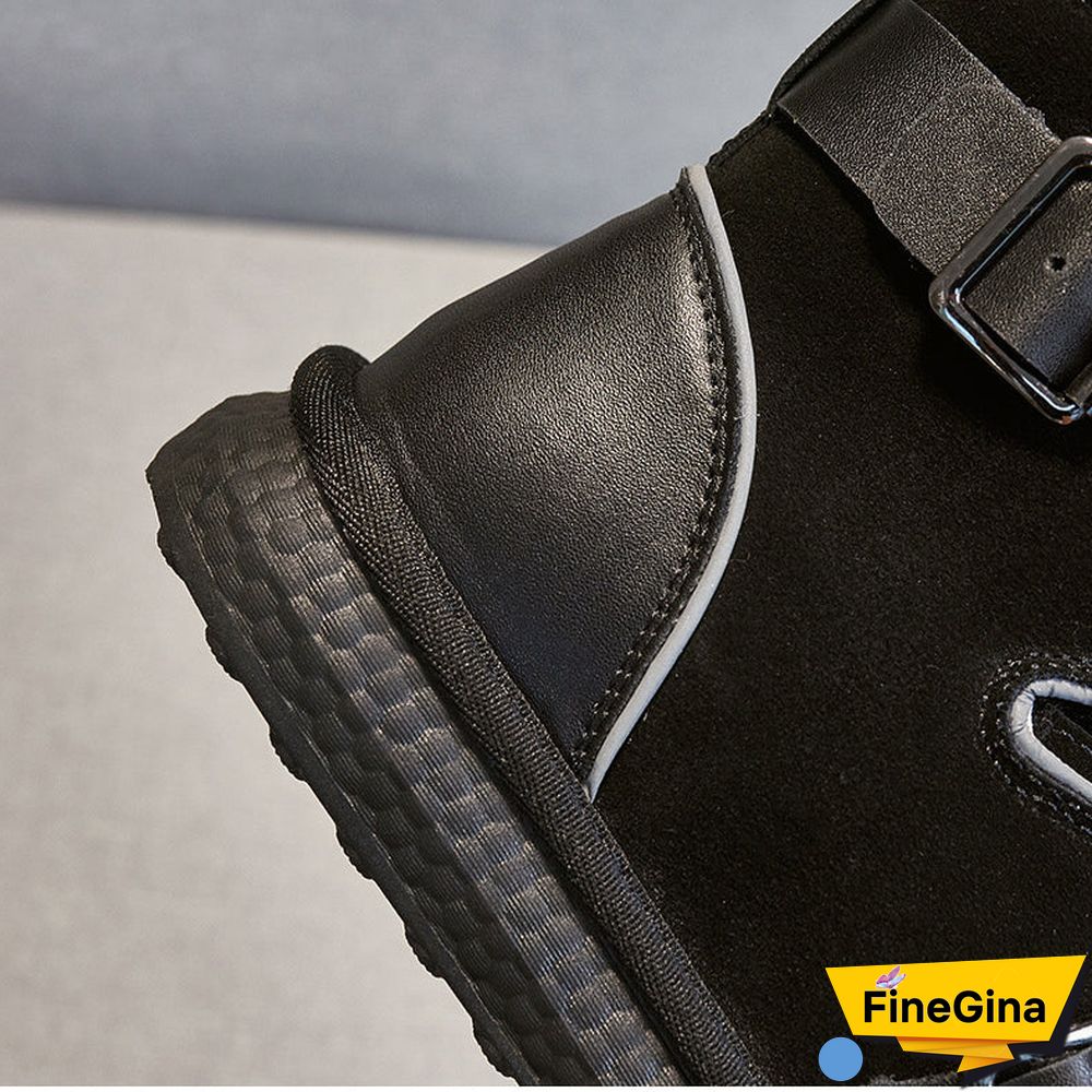 Casual Fashion Cloth With Soft Nap Flats Snow Boots Shoes