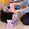 (US Local)DIY Diamond Painting Storage Box Canvas Organizer Box Diamond Painting Kit (C)