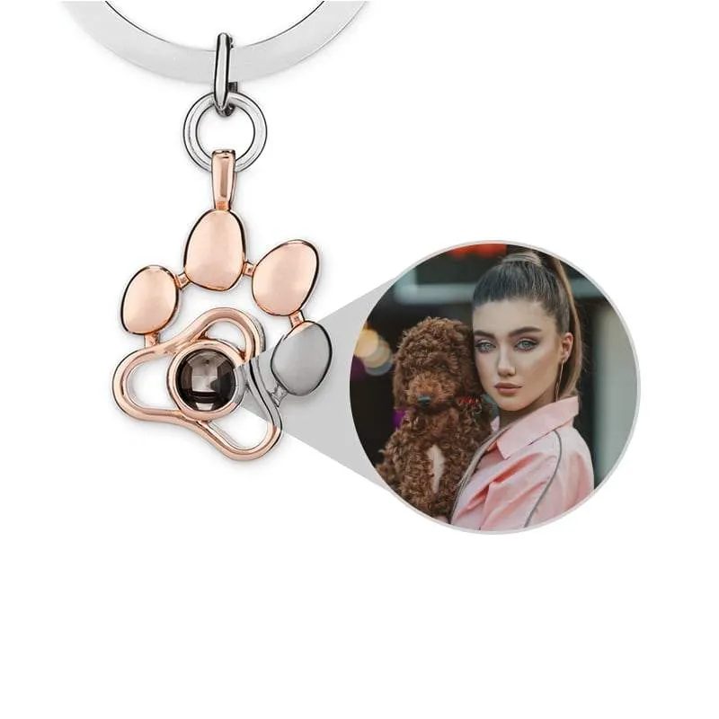 Personalized Dog Paw Necklace