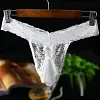 Men's Sexy Thongs And G-strings Lingerie Gay Sissy Femboy Panties Cute Low Rise Crossdresser Underwear See Through