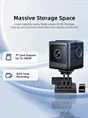 1080P HD Mini Camera with Motion Detection and Night Vision Surveillance Cam APP Control Long Battery Life for Baby Monitor Pet