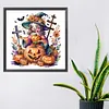 【Limited Stock Sale】Halloween Pumpkin Girl-Paint by Numbers Acrylic Painting 40*40CM