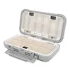 Fishing Tackle Storage Box Lure Bait 24 Compartment ABS Plastic Double Layer 