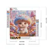 Diamond Painting-DIY Full Round Drill Cartoon Cute Pets