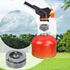 Cartridge Tank Adapter Aluminum Alloy Gas Tank Refill Adapter for Camping Picnic