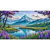 Diamond Painting-DIY Full Round Drill Mountain Peak(70*40 CM)