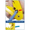 4-in-1 RJ45 Network Cable Tool Portable Wire Stripper Cable Stripper (Yellow)