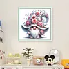 (US Local)Rose Gnome-11CT Stamped Cross Stitch Kit(40x40cm)