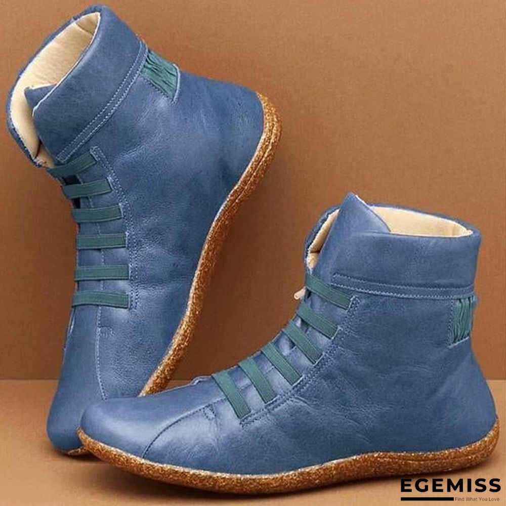 Casual Daily High Top Flat Boots | EGEMISS