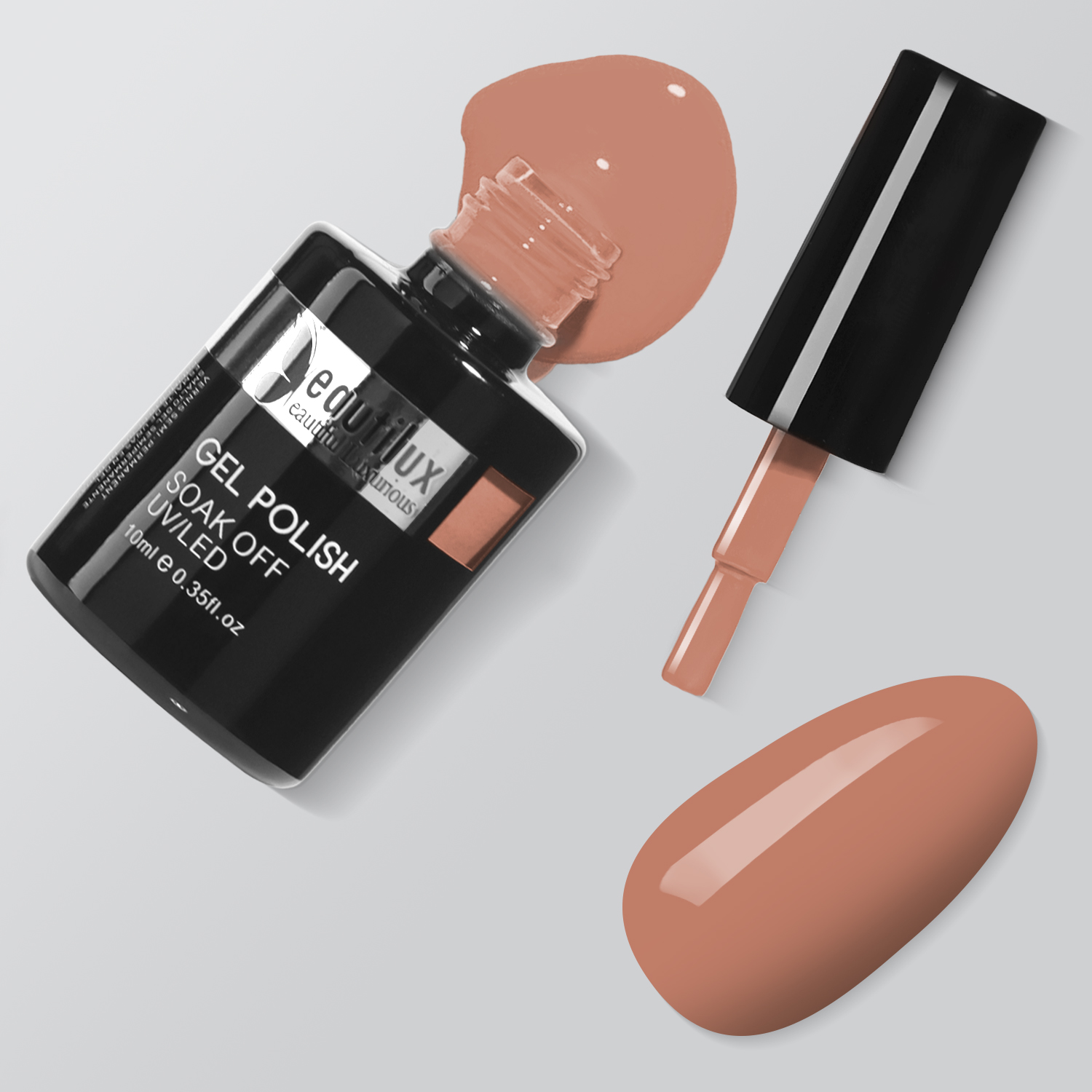 HEMA& TPO Free Nail Gel Polish Color 10ml Winter Collection-C&eacute;leste
