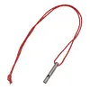 Titanium Emergency Whistle Ultralight Loud Safety Survival Whistle with Lanyard