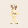 Plushie Bunny Keychain Bag Charm Long Ears Long Legs Girls Gift Idea