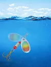 16Pcs Metal Spoon Spinner Fishing Lure Spoonbait Crankbaits for Bass Pike Trout